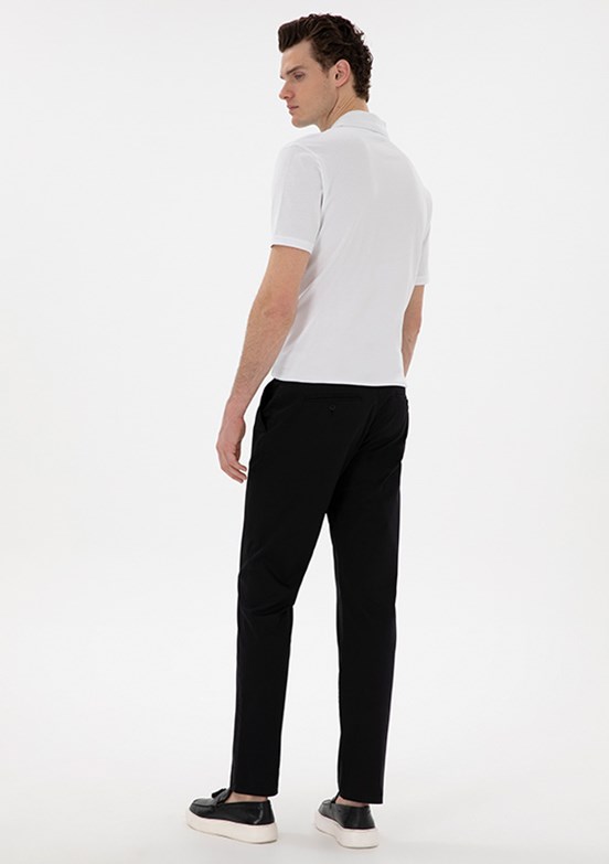 PİERRE CARDİN Siyah Erkek Regular Pantolon