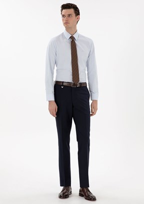 PİERRE CARDİN Lacivert Erkek Slim Pantolon