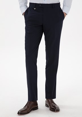 PİERRE CARDİN Lacivert Erkek Slim Pantolon