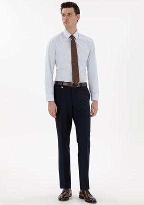 PİERRE CARDİN Erkek Lacivert Slim Pantolon