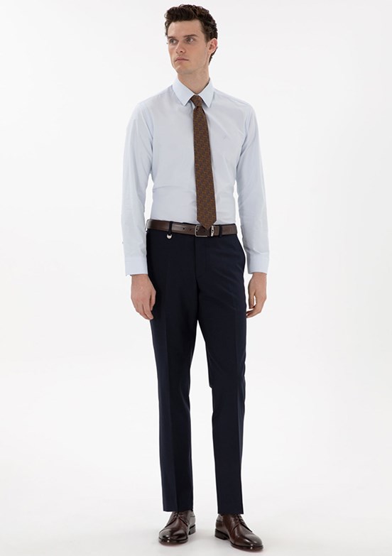 PİERRE CARDİN Erkek Lacivert Slim Pantolon