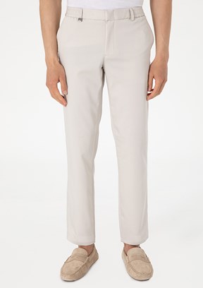 PİERRE CARDİN Bej Erkek Ultra Slim Pantolon