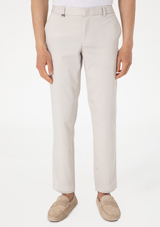 PİERRE CARDİN Bej Erkek Ultra Slim Pantolon