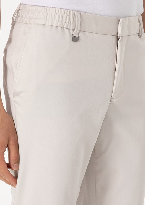 PİERRE CARDİN Bej Erkek Ultra Slim Pantolon