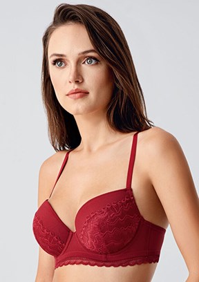 NEW BRA Bordo Kadın Sütyen