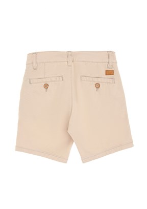 US POLO ASSN Bej Erkek Çocuk Kapri Şort