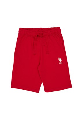 US POLO ASSN Beyaz Erkek Çocuk Şortlu İkili Takım