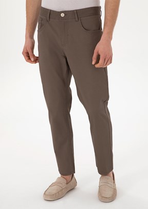 US POLO ASSN Bej Erkek Chino Pantolon