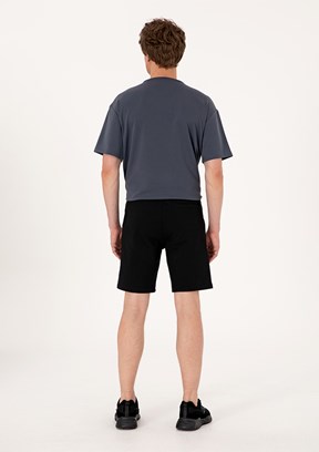 US POLO ASSN Siyah Erkek Bermuda Şort