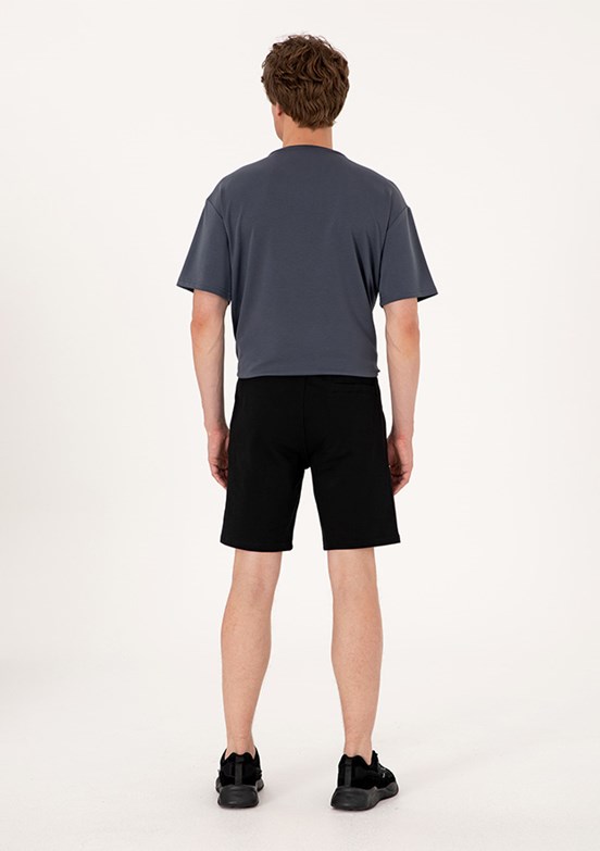 US POLO ASSN Siyah Erkek Bermuda Şort