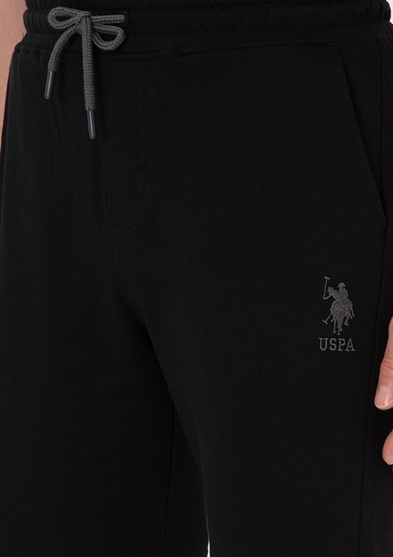 US POLO ASSN Siyah Erkek Bermuda Şort