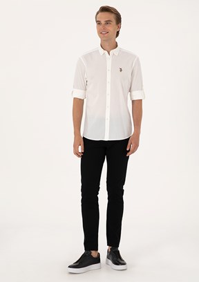 US POLO ASSN Siyah Erkek Chino Pantolon