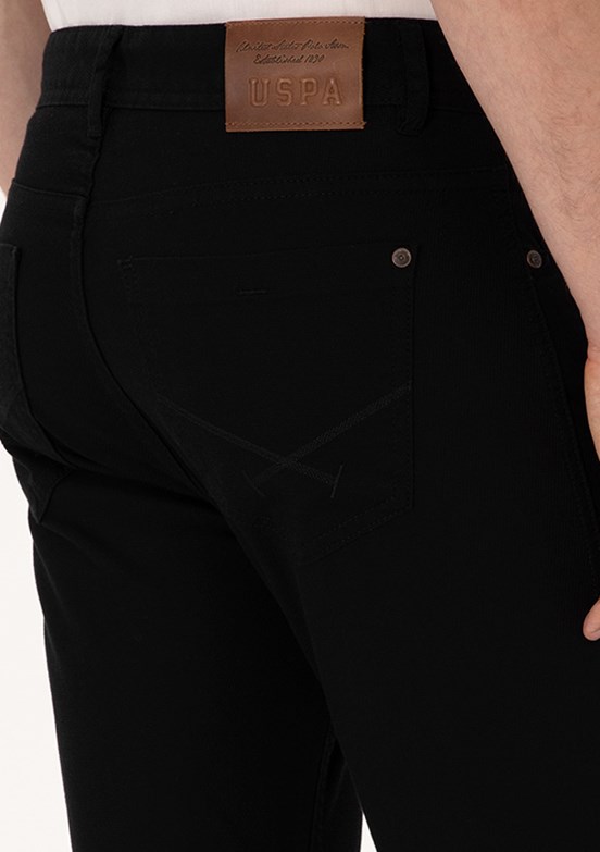 US POLO ASSN Siyah Erkek Chino Pantolon