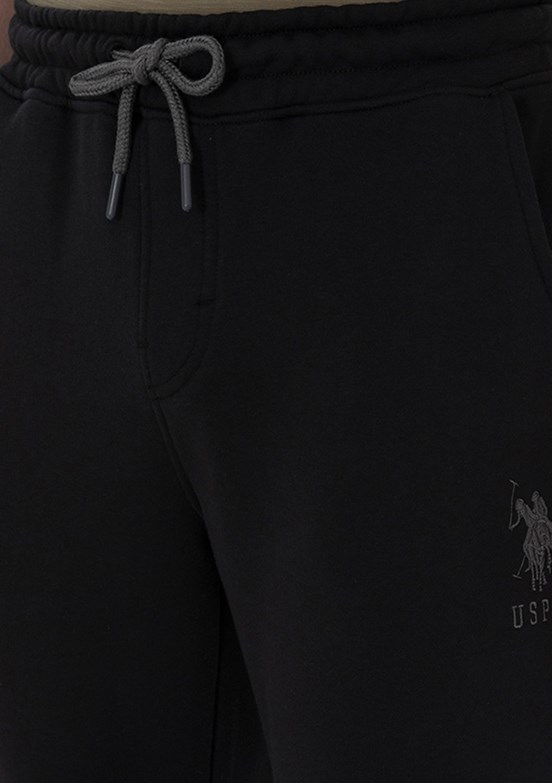 US POLO ASSN Sıyah Erkek Örme Pantolon