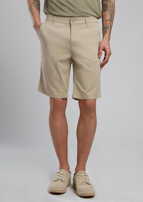LEE COOPER Bej Erkek Dokuma Şort