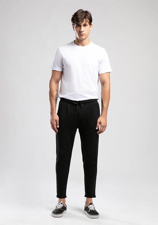 LEE COOPER Siyah Erkek Eşofman Altı