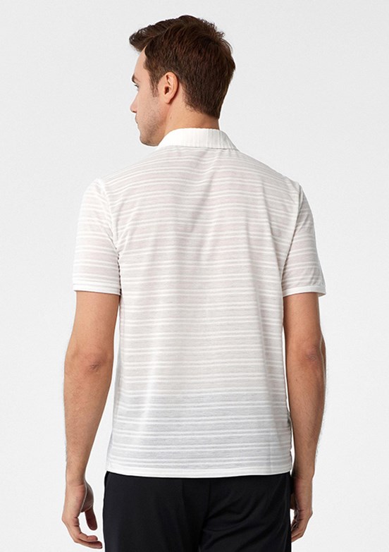 SÜVARİ Beyaz Erkek Polo Yaka T-Shirt