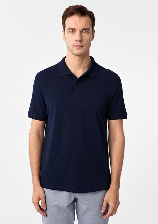 SÜVARİ Lacivert Erkek Polo Yaka T-Shirt