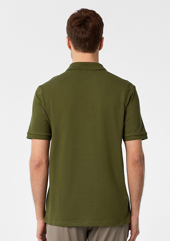 SÜVARİ Yeşil Erkek Polo Yaka T-Shirt