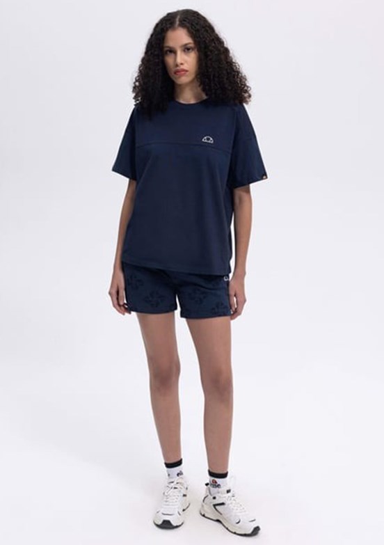 ELLESSE Lacivert Kadın Baskılı T-shirt