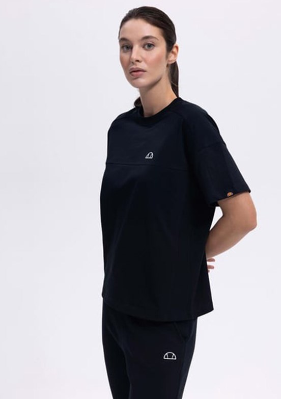 ELLESSE Siyah Kadın Baskılı T-shirt