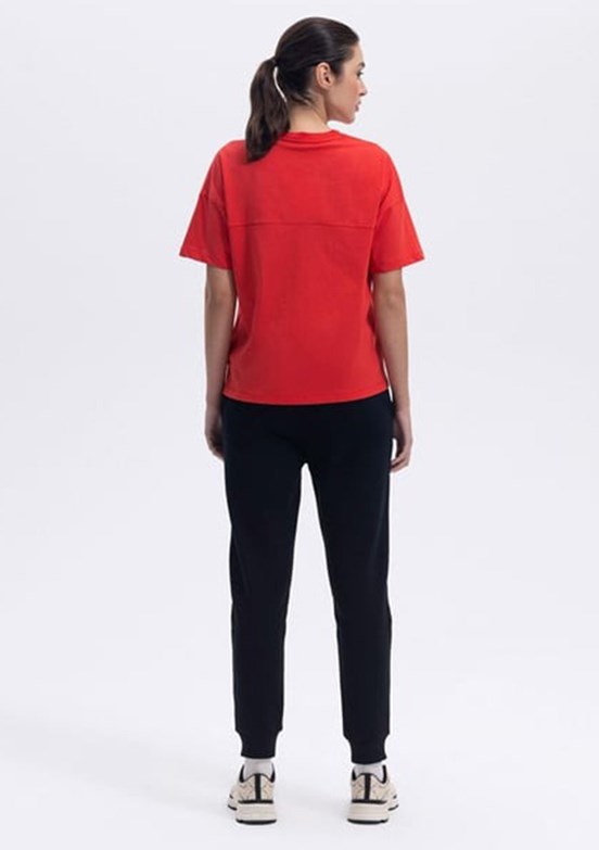 ELLESSE Kırmızı Kadın Baskılı T-shirt