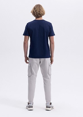 ELLESSE Lacivert Erkek Baskılı T-shirt