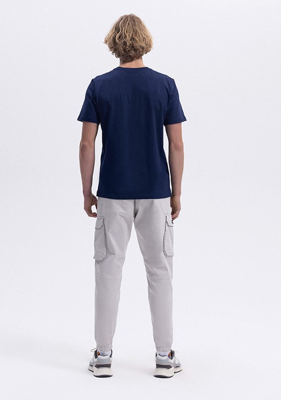 ELLESSE Lacivert Erkek Baskılı T-shirt