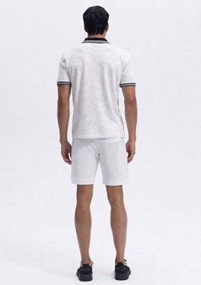ELLESSE Beyaz Erkek Polo Yaka T-shirt