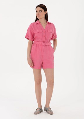 PIERRE CARDIN Pembe Kadın Tulum Elbise