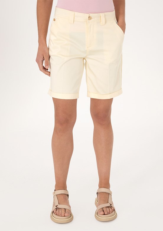 US POLO ASSN Sarı Kadın Bermuda Şort