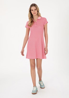 US POLO ASSN Pembe Kadın Örme Elbise