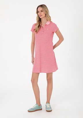 US POLO ASSN Pembe Kadın Örme Elbise