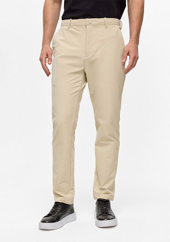 BACKANDBOND - B34S30003 Erkek Bej Jogger Pantolon