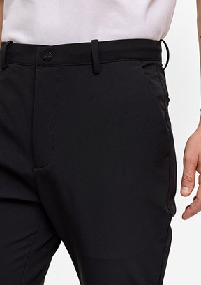 BACKANDBOND - B34S30003 Erkek Siyah Jogger Pantolon