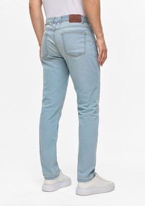 BACKANDBOND - B34S35014 Erkek Mavi 5 Cep Jean Pantolon