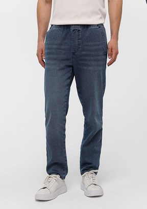 BACKANDBOND - B34S35017 Erkek Mavi Normal Bel Jean Pantolon