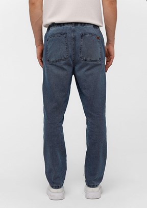 BACKANDBOND - B34S35017 Erkek Mavi Normal Bel Jean Pantolon