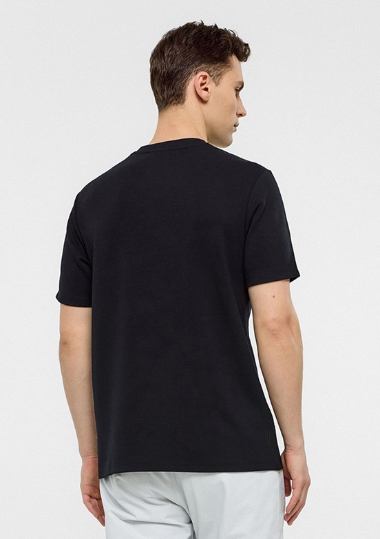 BACKANDBOND Siyah Erkek Regular T-Shirt