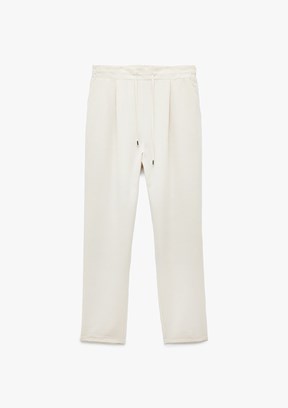 KOTON Bej Kadın Jogger Pantolon