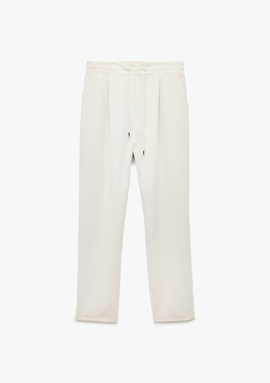 KOTON Bej Kadın Jogger Pantolon