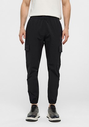 BACKANDBOND Siyah Erkek Jogger Pantolon