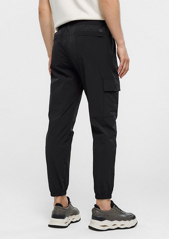 BACKANDBOND Siyah Erkek Jogger Pantolon