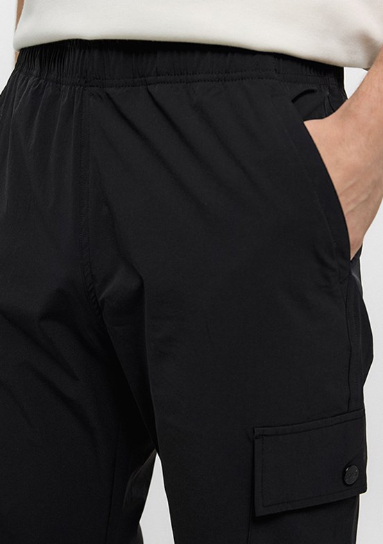 BACKANDBOND Siyah Erkek Jogger Pantolon