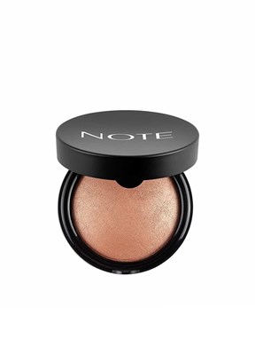 Note Baked Blusher 01 Pleasure Işıltılı Fırınlanmış Toz Allık