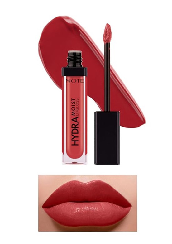 NOTE Kırmızı Hydramoist Lipgloss 08 Party Mood Nemlendirici Dudak Parlatıcısı