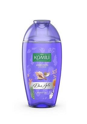 KOMİLİ Anti-stres Vegan Seyahat Boy Duş Jeli - Egzotik Koku - 200 ML