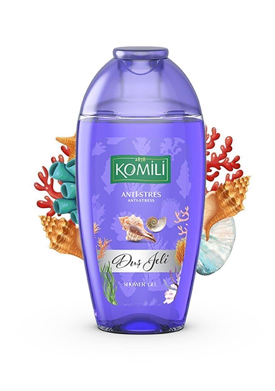 KOMİLİ Anti-stres Vegan Seyahat Boy Duş Jeli - Egzotik Koku - 200 ML