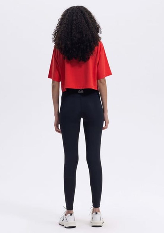 ELLESSE Kırmızı Kadın Baskılı T-shirt