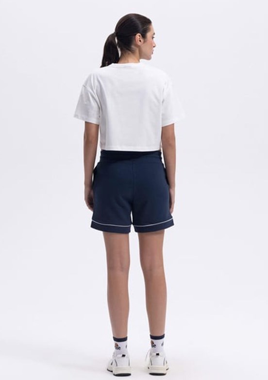 ELLESSE Lacivert Kadın Baskılı Şort